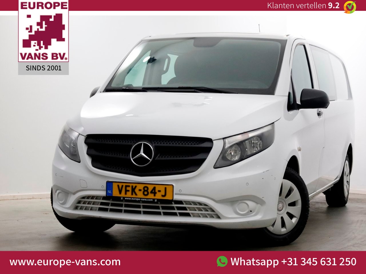 Mercedes-Benz Vito - 116 CDI 163pk 7G Automaat XL Extra Lang D.C. Airco/Navi/Camera 03-2020 - AutoWereld.nl