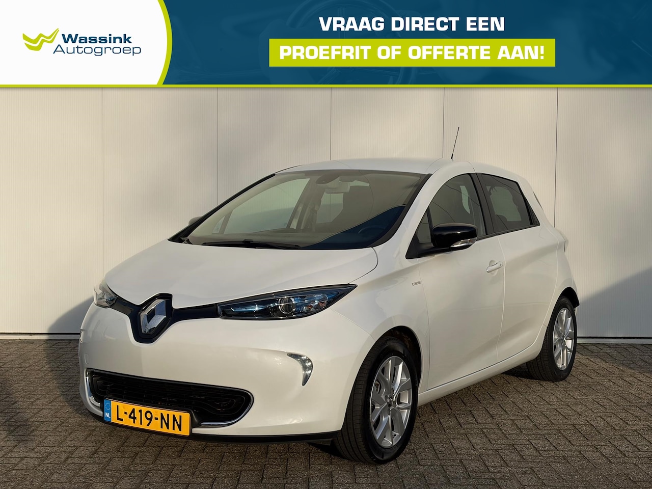 Renault Zoe - R110 108pk Limited | Navigatie | Camera | Keyless | 3-fase | Koop accu | - AutoWereld.nl