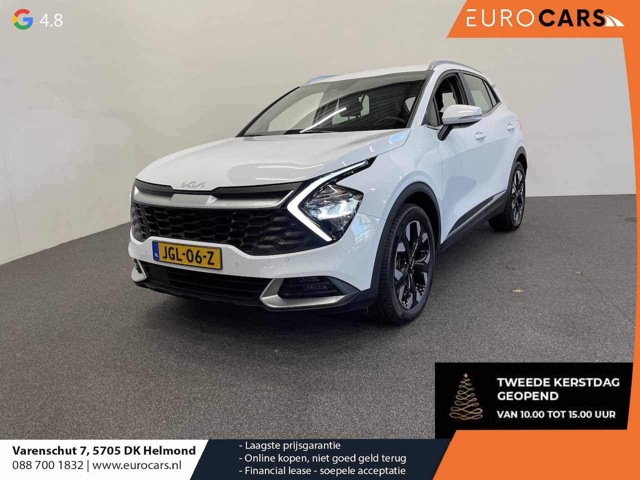 Kia Sportage - 1.6 T-GDi PHEV 265pk AWD DynamicLine Airco Navi Carplay Adaptive Cruise Control PDC VA+ Ca - AutoWereld.nl