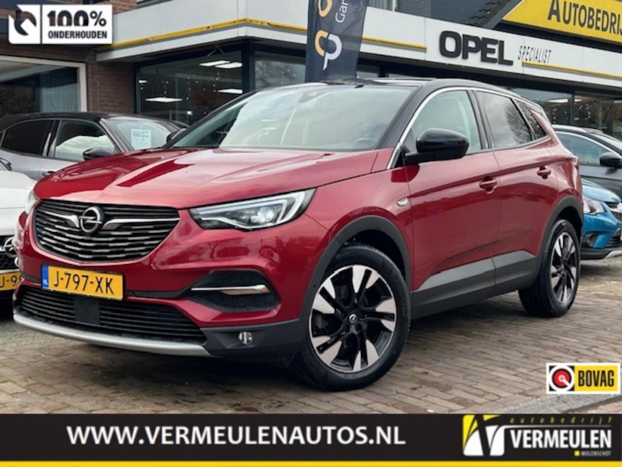 Opel Grandland X - 1.2 Turbo 130PK Business Executive Automaat + 18"/ Navi/ Clima/ Cruise/ Camera/ Winterpakk - AutoWereld.nl
