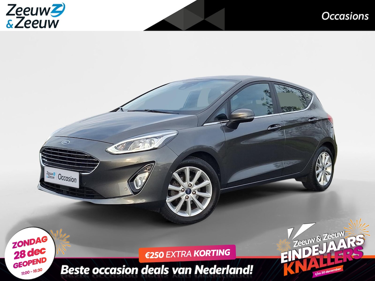 Ford Fiesta - 1.0 EcoBoost Titanium | B&O | Adaptieve Cruise Control | Camera | Winter Pack | Navigatie - AutoWereld.nl