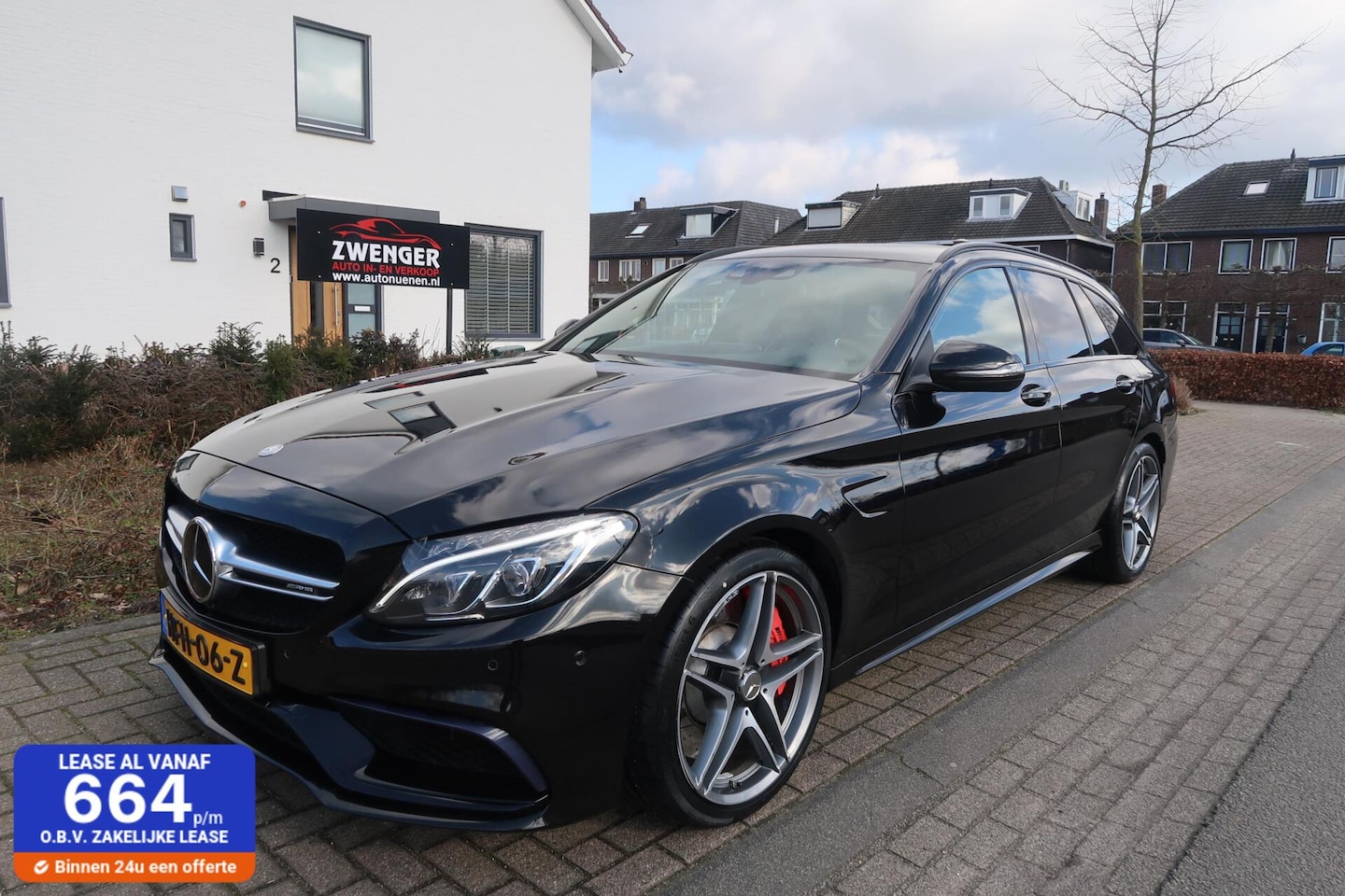 Mercedes-Benz C-klasse Estate - AMG 63 S 510PK SCHAAL STOELEN|HEAD-UP|MEMORY|BURMESTER|SFEER VERLICHTING|1E EIGENAAR - AutoWereld.nl