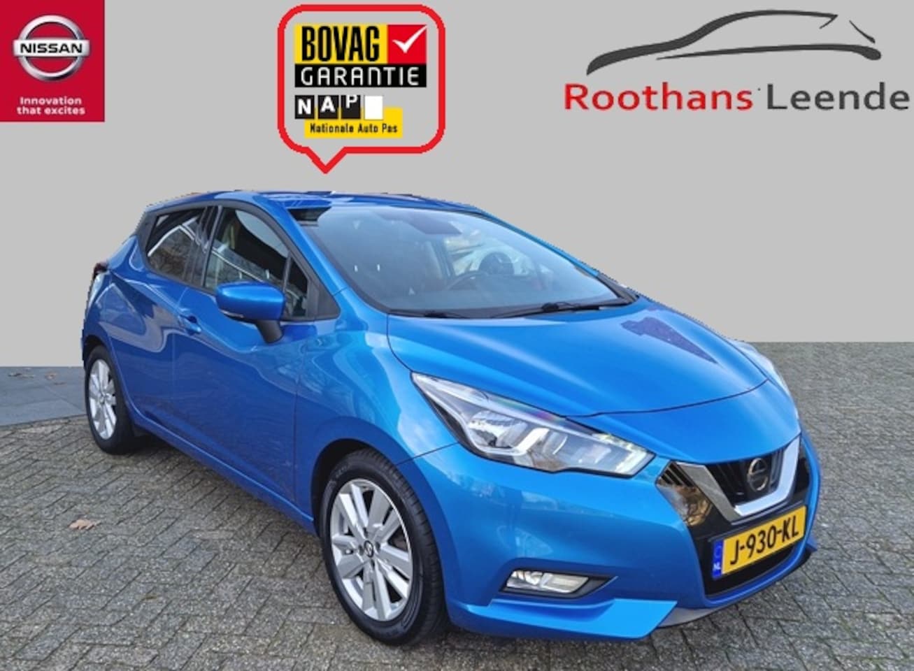 Nissan Micra - 1.0 100PK IG-Turbo N-Connecta - Android Auto & Apple CarPlay - AutoWereld.nl