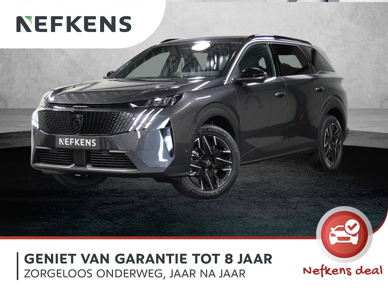 Peugeot 5008 - 1.2 Hybrid 145PK Allure | 360 Camera | Adaptive CruiseControl | Navigatie | ClimateControl - AutoWereld.nl