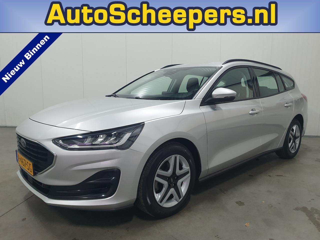 Ford Focus Wagon - 1.0 EcoBoost Hybrid Connected NAVI/AIRCO/CRUISE/LMV - AutoWereld.nl