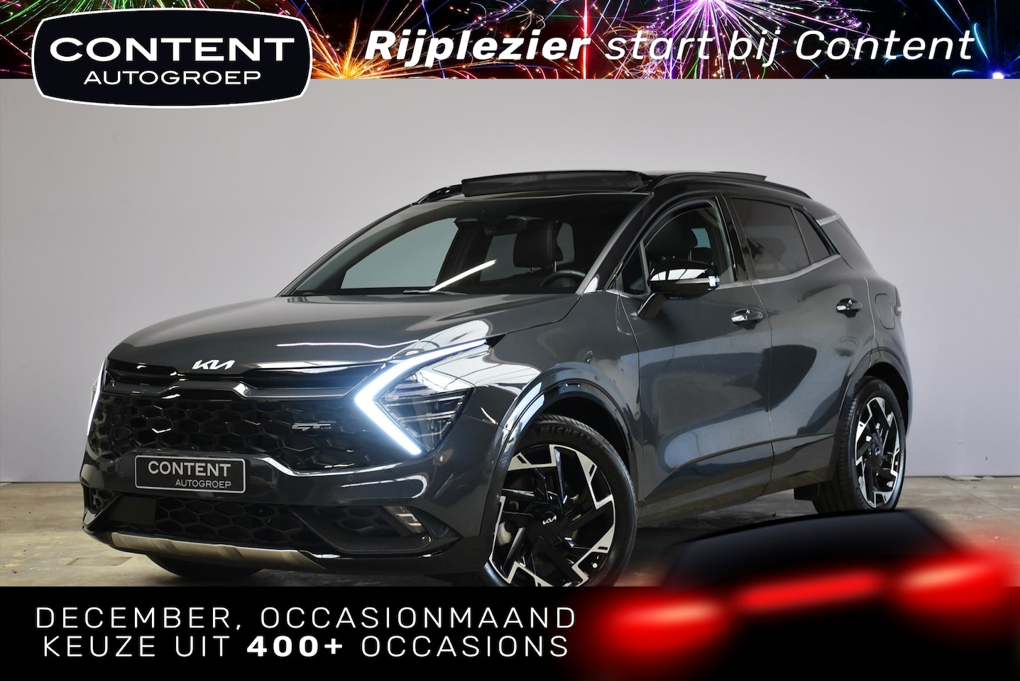 Kia Sportage - 1.6 T-GDi PHEV Plug-In Hybrid GT-Line |Schuifdak |Uniek! - AutoWereld.nl