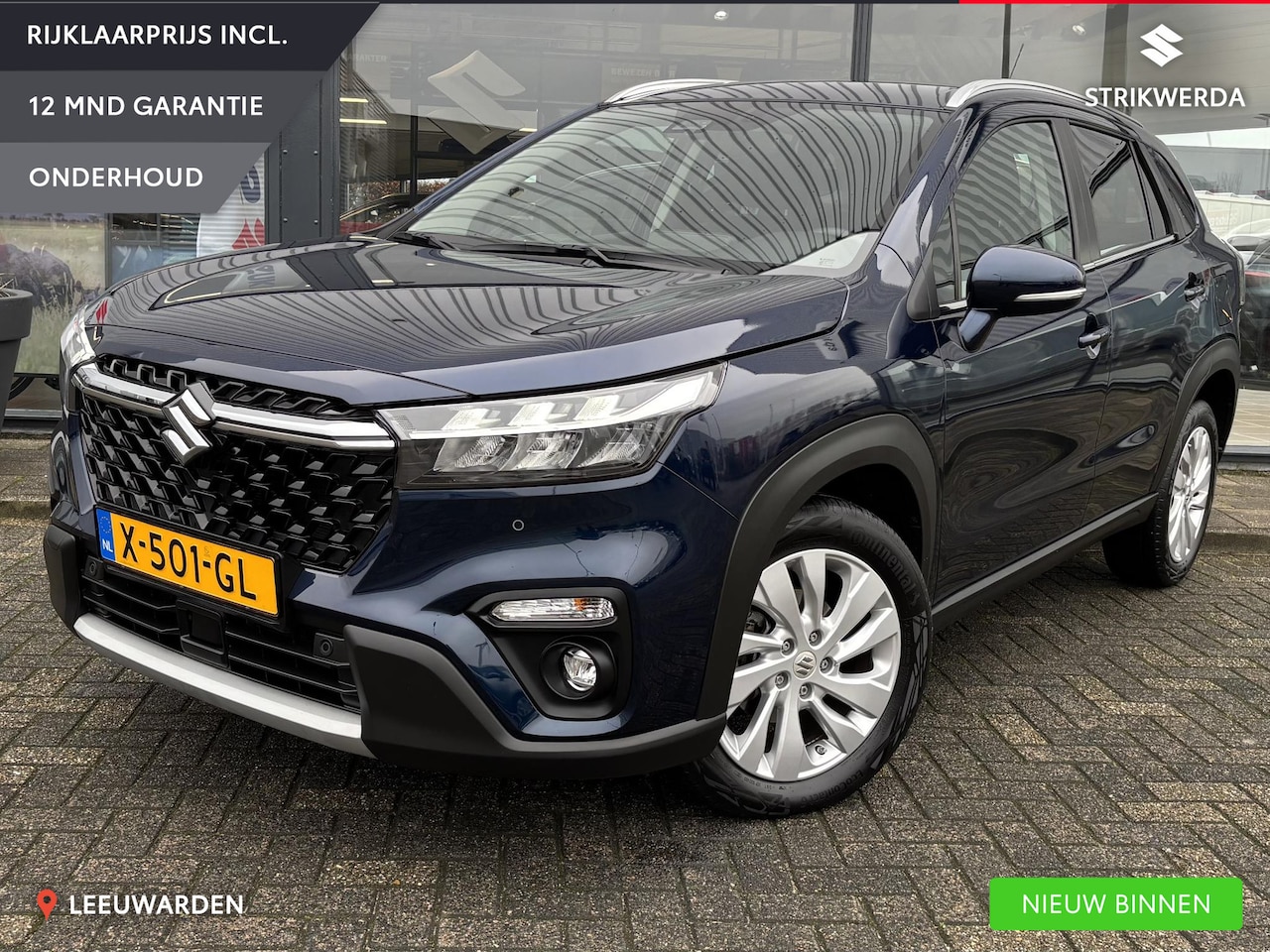 Suzuki S-Cross - 1.5 Hybrid Select Automaat Clima/Cruise/Carplay - AutoWereld.nl