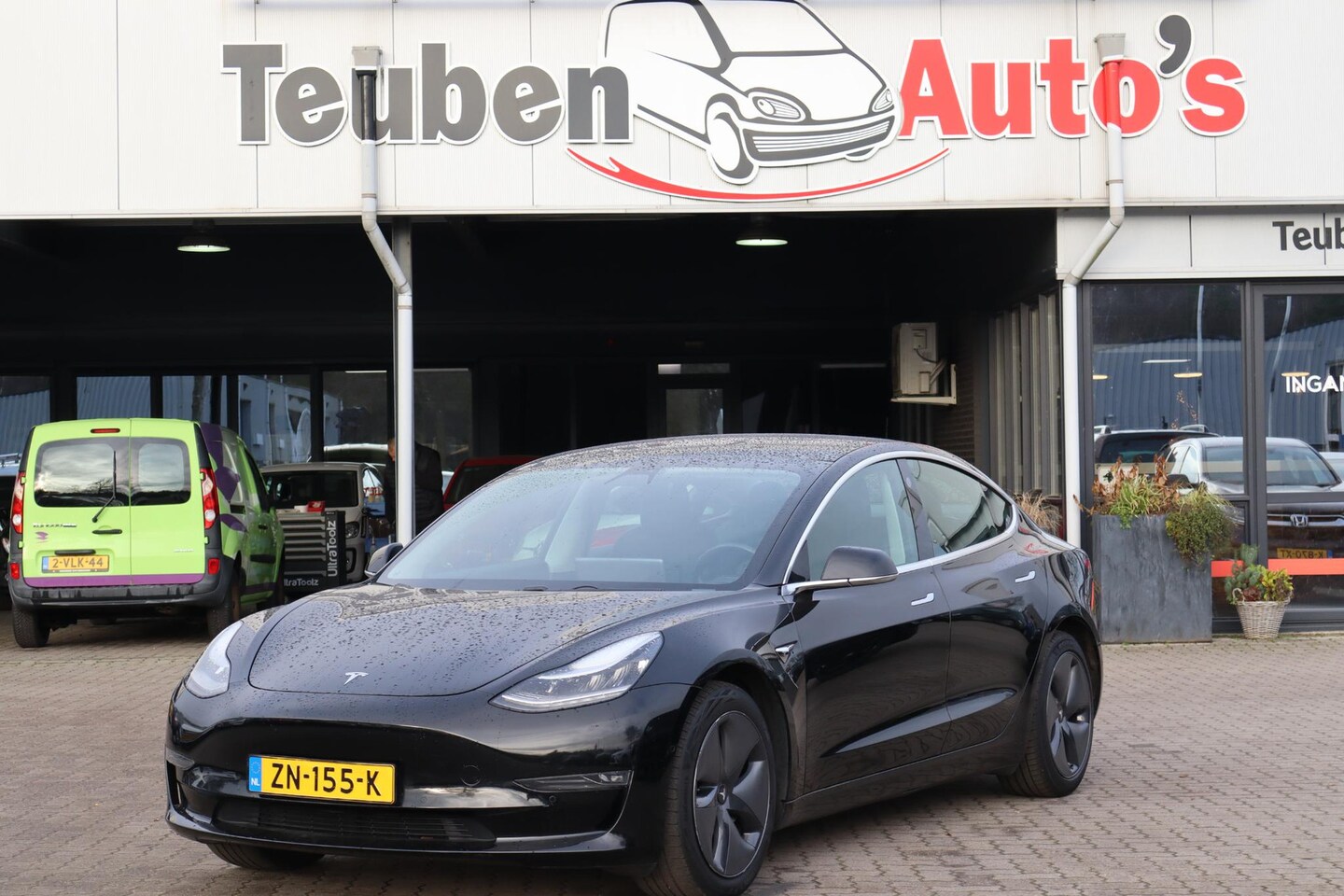Tesla Model 3 - Long Range RWD Long Range AWD 75 kWh 88,7% SOH, Autopilot computer 3, 360 Camera, Cruise control, Lederen - AutoWereld.nl