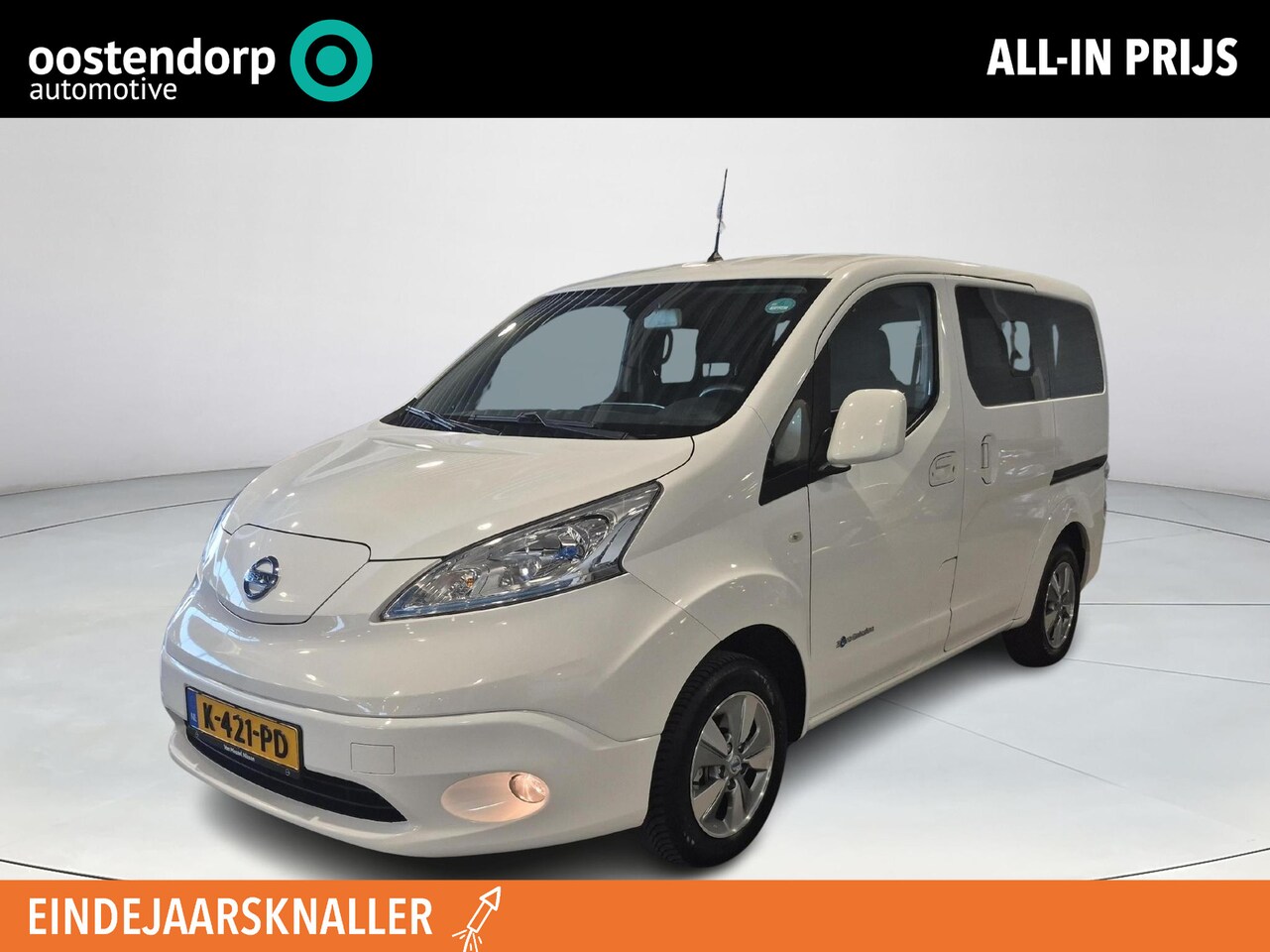 Nissan e-NV200 Evalia - 40 kWh Connect Edition 7-persoons | Rijklaarprijs! | Navigatie | Stoel & stuurverwarming | - AutoWereld.nl