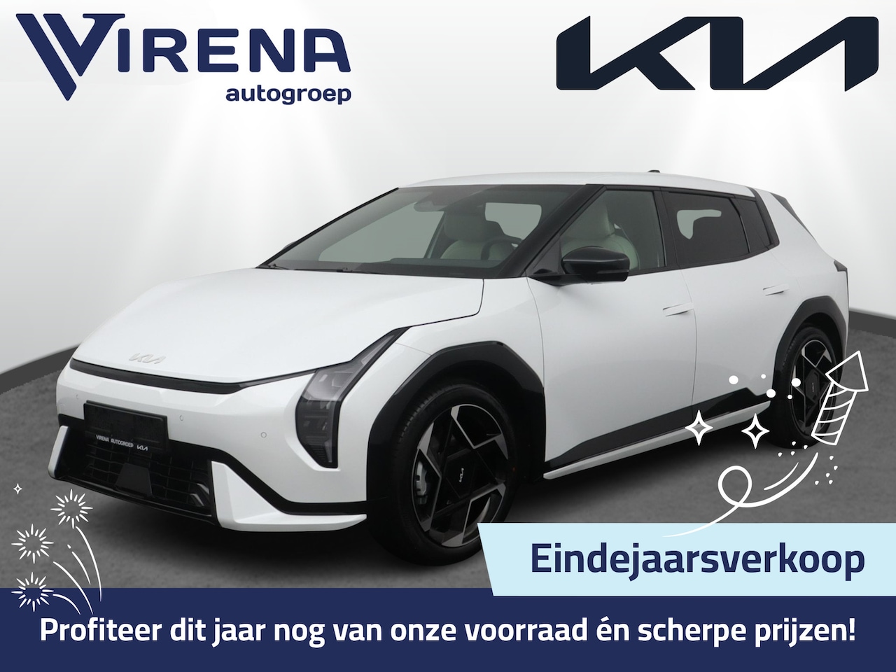 Kia EV4 - GT-Line Business Edition 81.4 kWh - Elektrische Bestuurderstoel - Stoel / Stuurwielverwarm - AutoWereld.nl