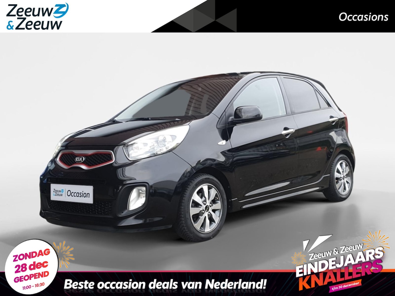 Kia Picanto - 1.0 CVVT X-treme | Climate control | Elektrische ramen voor en achter | Lichtmetalen velge - AutoWereld.nl