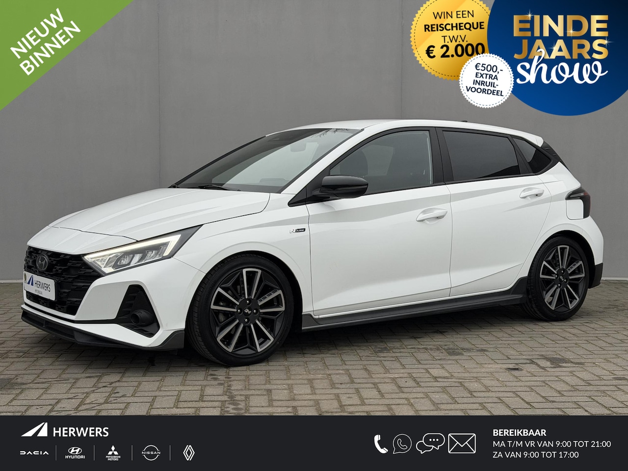 Hyundai i20 - 1.0 T-GDI N Line / Automaat / EIBACH Verlagingsveren / Navigatie via Apple Carplay & Andro - AutoWereld.nl