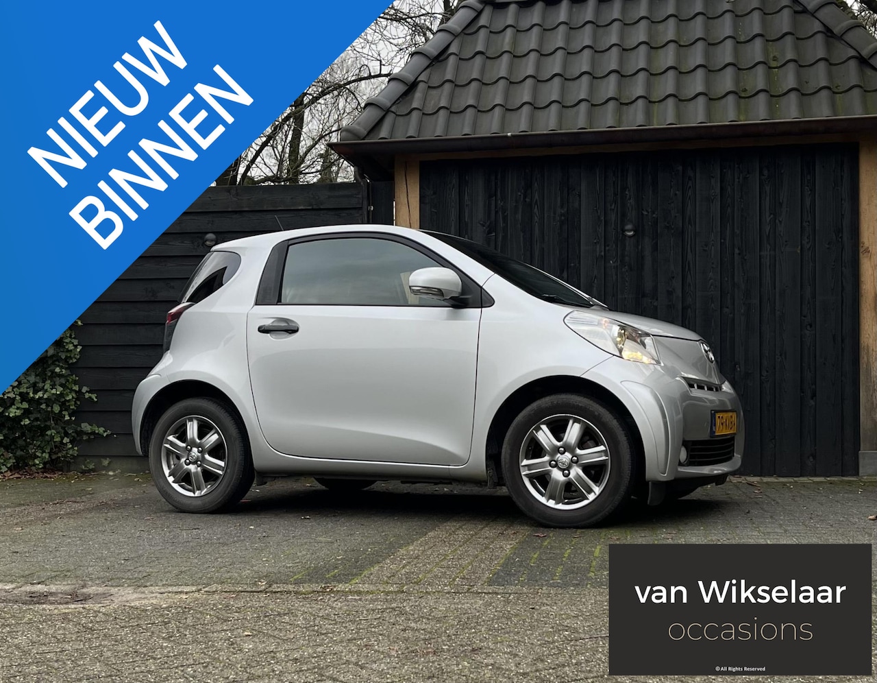 Toyota iQ - 1.0 VVTi LIMITED EDITION 2010 automaat - CRUISE/CARPLAY/STLVERWRMNG - AutoWereld.nl