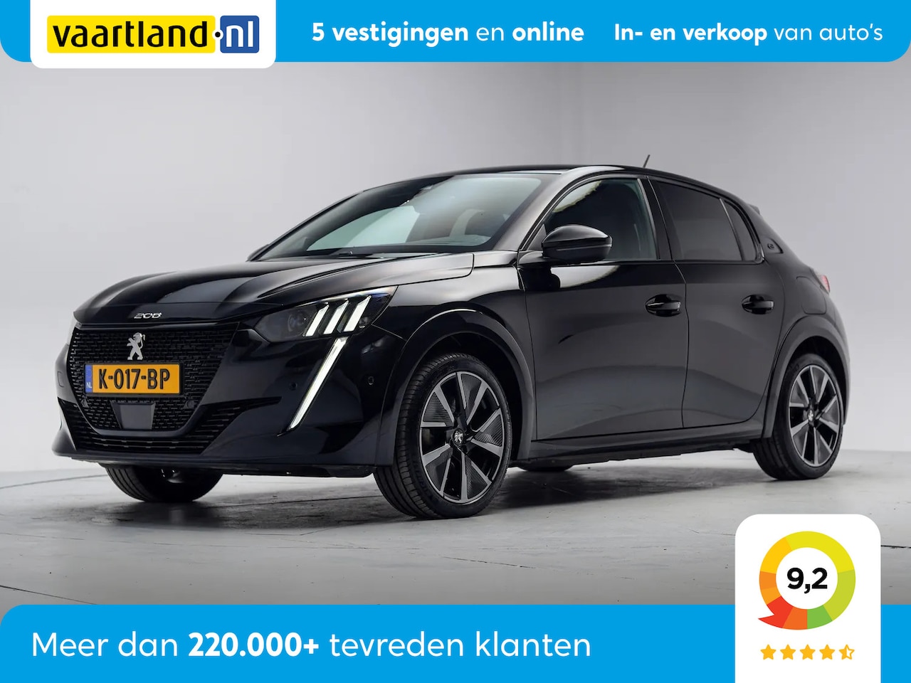 Peugeot e-208 - 50 kWh GT 3-Fase [ LED Navi Apple/Android Camera PDC ] - AutoWereld.nl