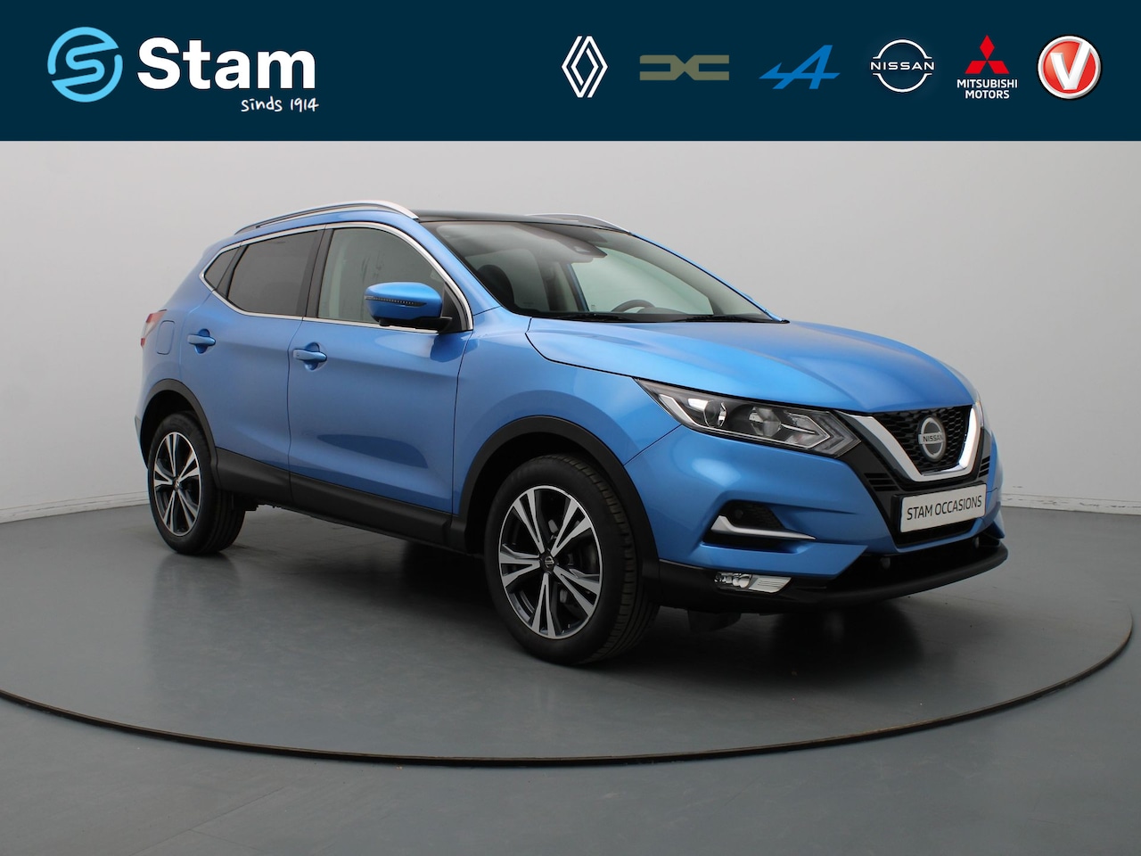 Nissan Qashqai - 160pk DIG-T Tekna + 360° Camera | Cruise | Navi | Parkeersens. v+a | Panoramadak - AutoWereld.nl