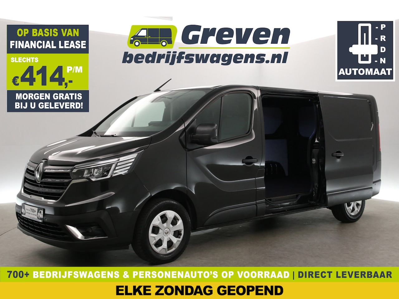 Renault Trafic - 2.0 DCI 150PK L2H1 | Aut. | Airco | Cruise | Camera | Carplay | 3-Zits | Stoelverw. | 2xSc - AutoWereld.nl