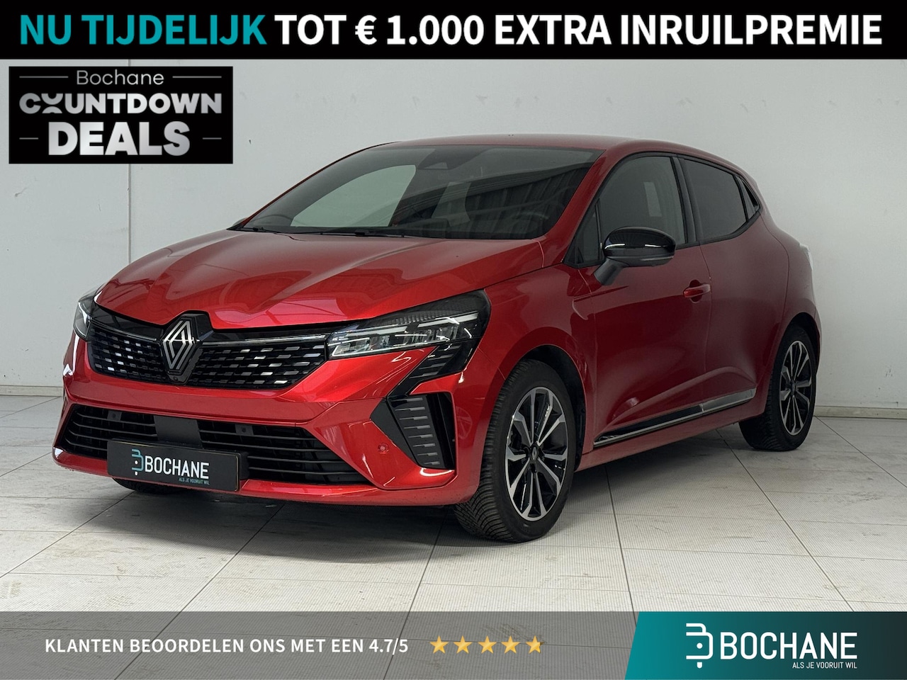 Renault Clio - 1.6 E-Tech Full Hybrid 145 techno | All-Season banden | 360º Camera | Navigatie | Climate - AutoWereld.nl