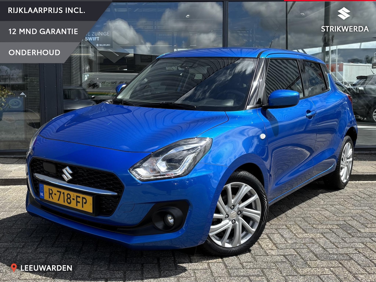 Suzuki Swift - 1.2 Select Smart Hybrid Lmv/Airco/Navi - AutoWereld.nl