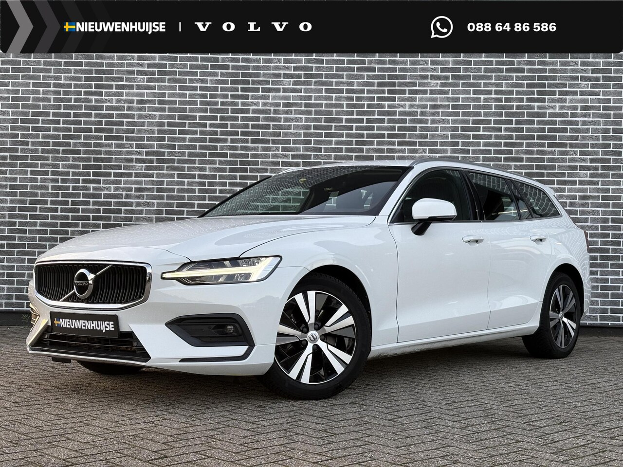 Volvo V60 - 2.0 B3 Business Pro | Adaptive cruise control | Stoel- en stuurverwarming | Parkeersensore - AutoWereld.nl