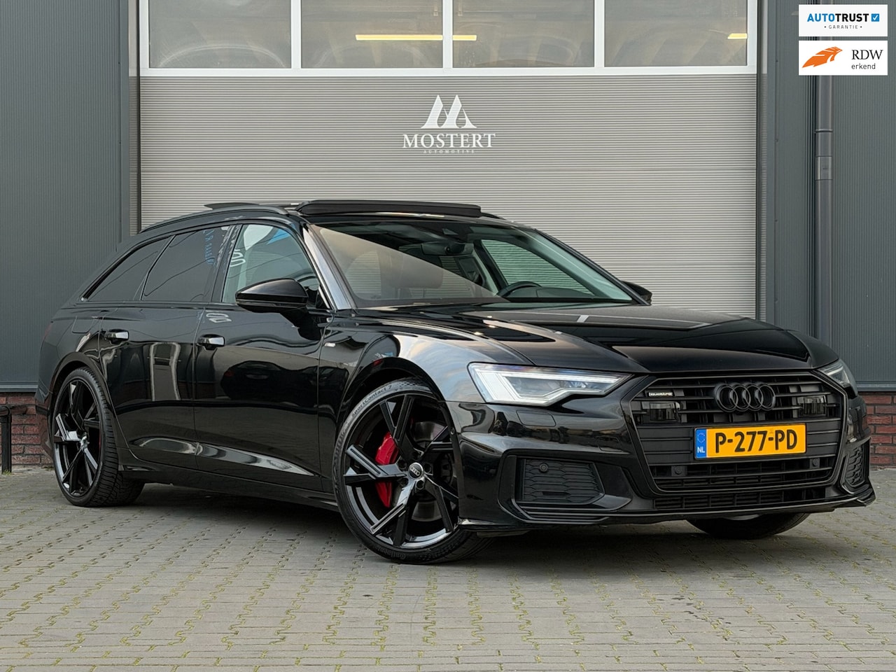Audi A6 Avant - 55 TFSI e/327pk quattro 3x S-line Competition|2021|BTW|Pano|Trekhaak|Camera|Stoelverw.|21" - AutoWereld.nl
