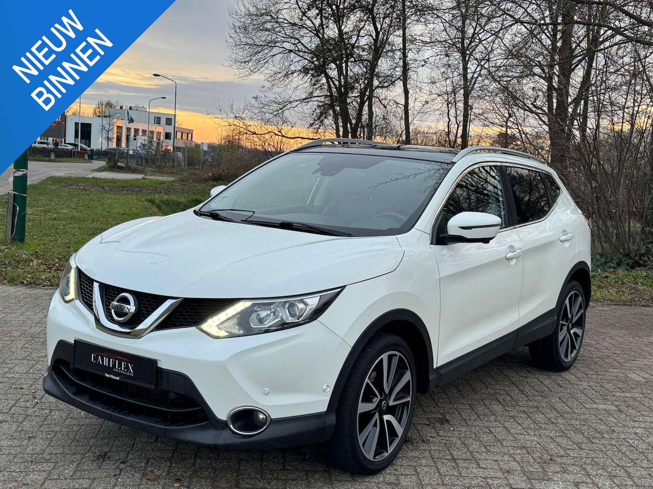 Nissan Qashqai - 1.2 Tekna VOL/LEDER/CAMERA - AutoWereld.nl