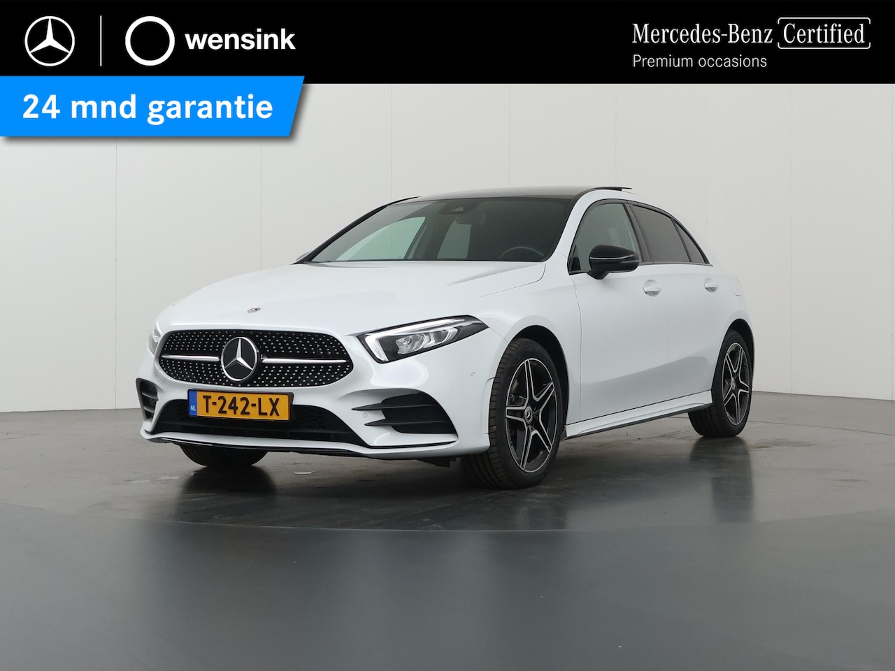 Mercedes-Benz A-klasse - 250 e AMG Line | Night | Panoramadak | Widescreen | Stoelverwarming | Achteruitrijcamera | - AutoWereld.nl