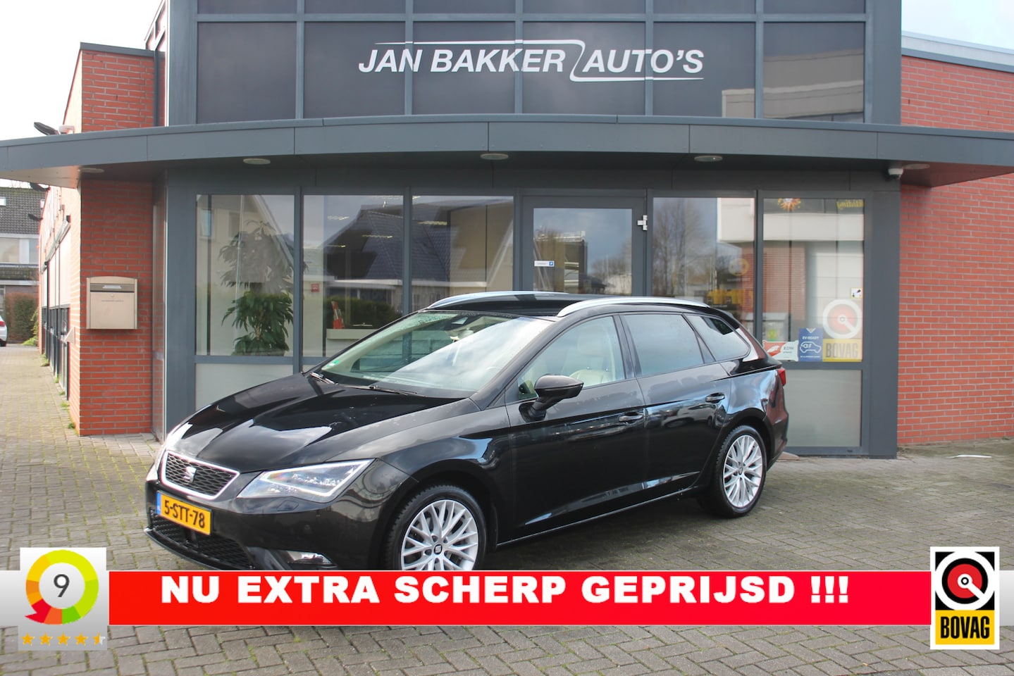 SEAT Leon ST - 1.2 TSI Style Business ✅ Navi ✅ Carplay ✅ Trekhaak ✅ Rijklaar ✅ - AutoWereld.nl