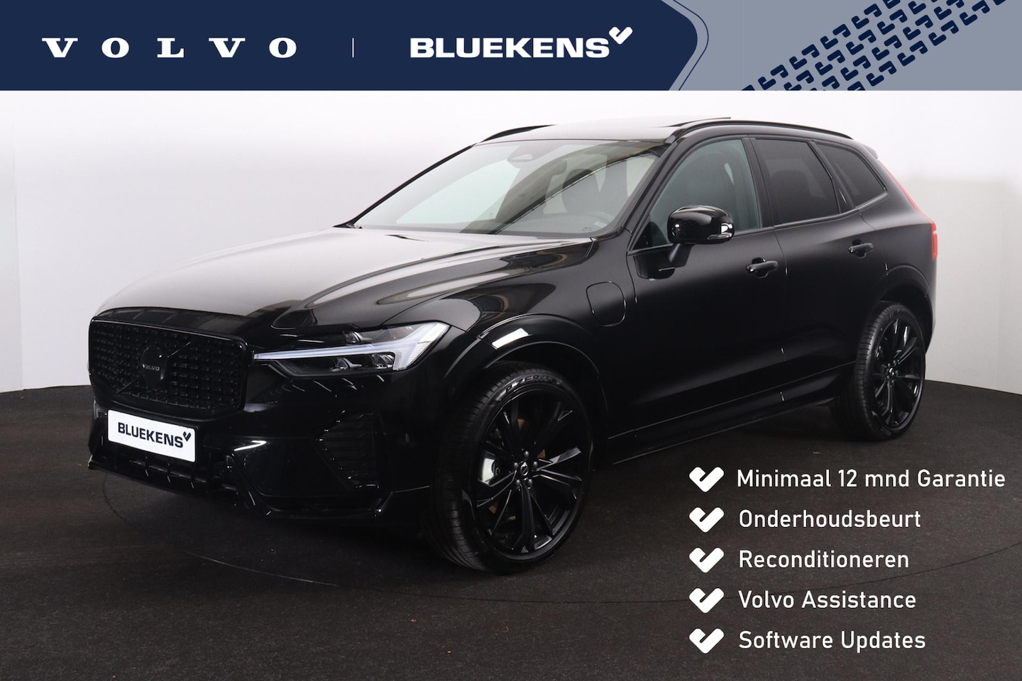 Volvo XC60 - T6 Recharge AWD Plus Black Edition - Panorama/schuifdak - IntelliSafe Assist & Surround - - AutoWereld.nl