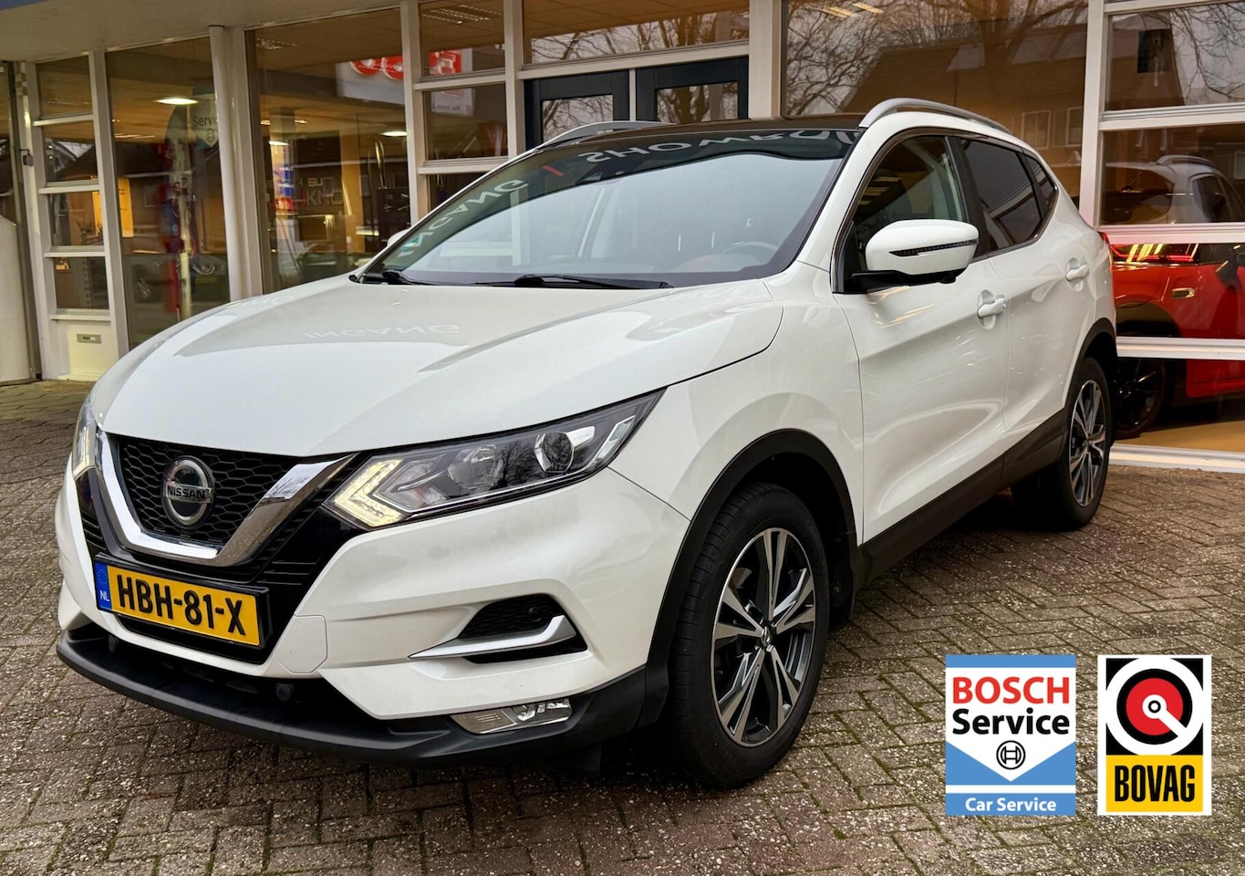 Nissan Qashqai - 1.2 Tekna Led, Climat, Camera, Navi, LM.. - AutoWereld.nl