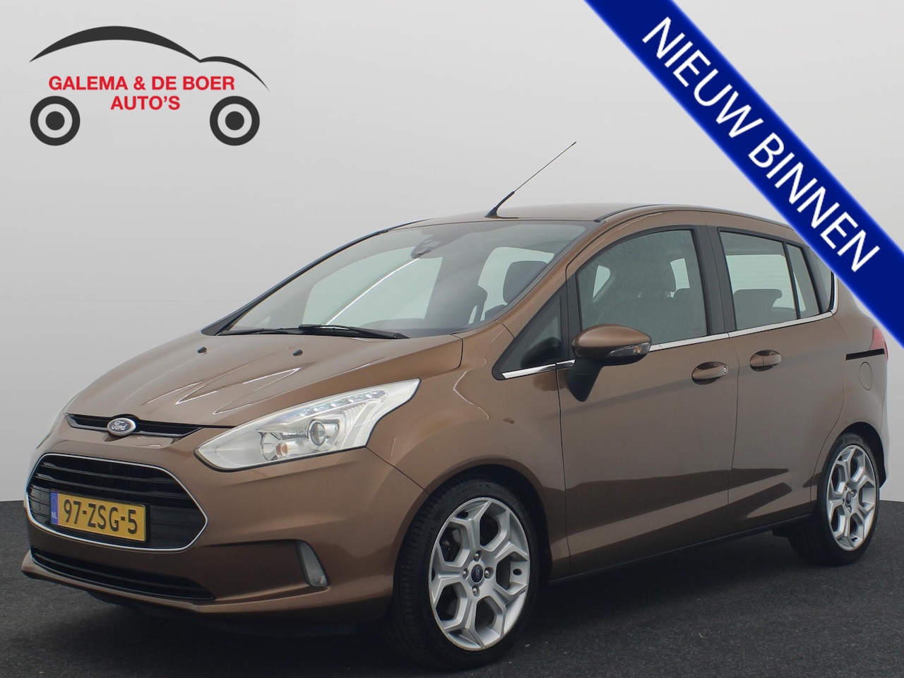 Ford B-Max - 1.0 EcoBoost Titanium D-RIEM VV / TREKHAAK / STOELVERW / CLIMA / PDC / BLUETOOTH / CRUISE - AutoWereld.nl