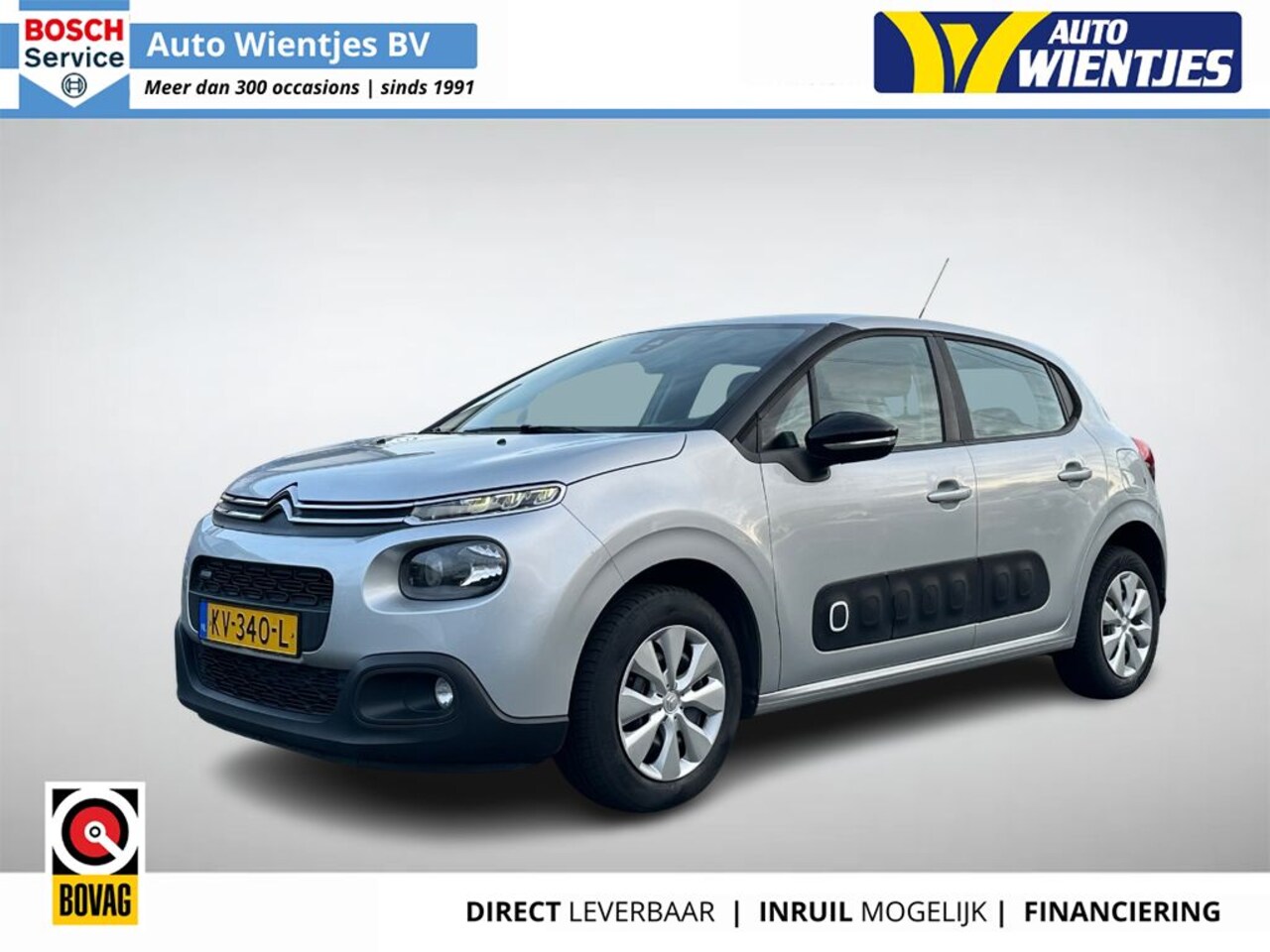 Citroën C3 - 1.2 PureTech | Feel 5-Drs | Airco | Navi | Carplay - AutoWereld.nl