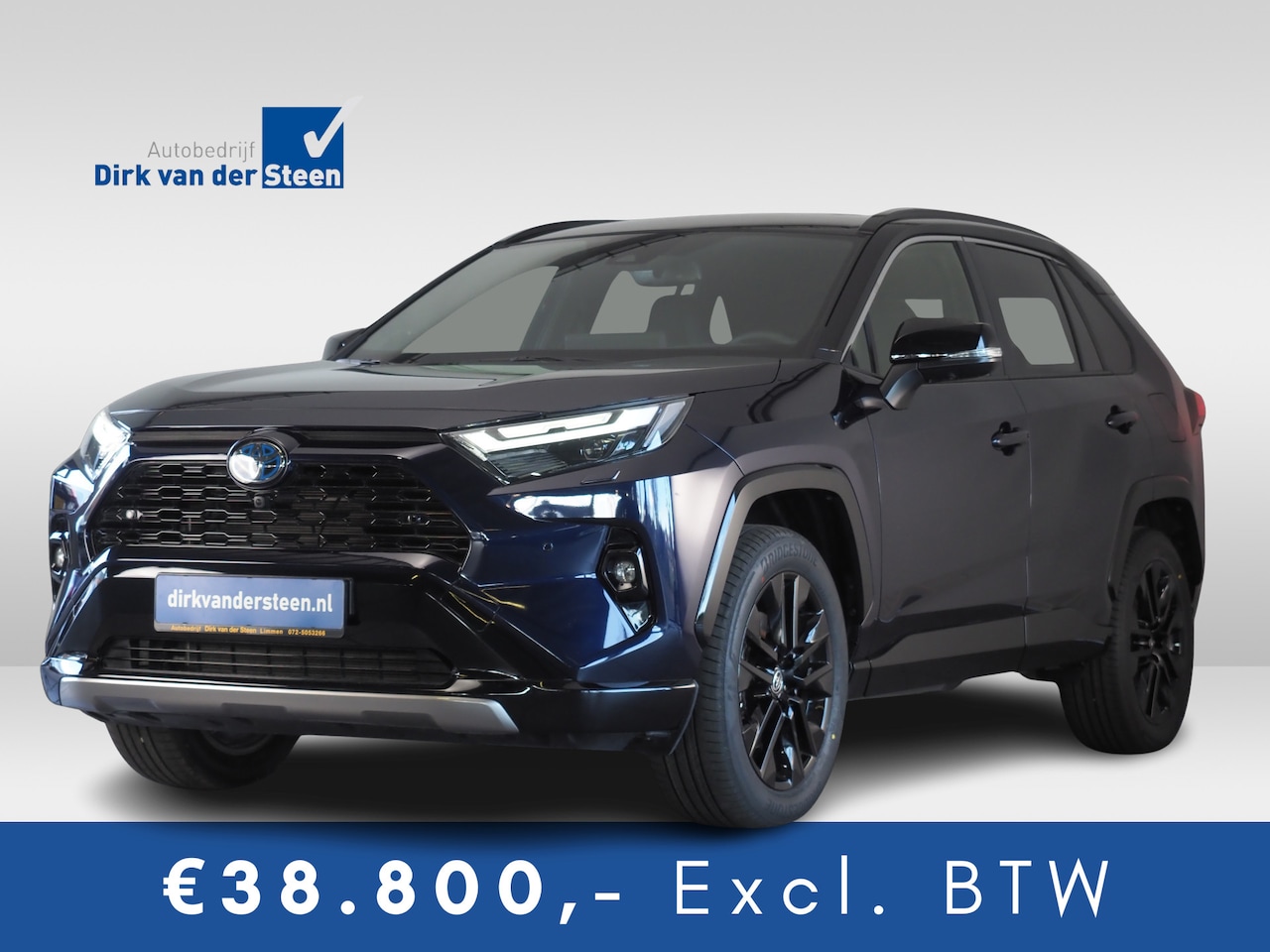 Toyota RAV4 - 2.5 Hybrid style Bi-tone | FACELIFT | JBL | Verwarmde Voorstoelen en Stuurwiel | Dodehoekd - AutoWereld.nl