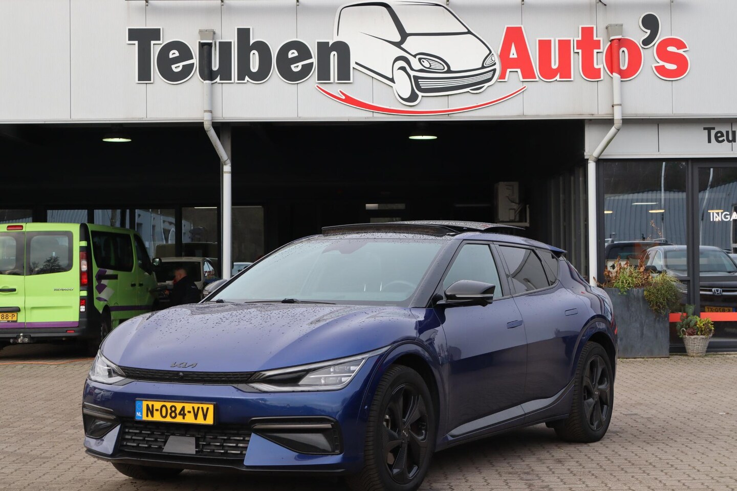 Kia EV6 - GT-Line 77.4 kWh BTW Auto, Panoramadak, Schuif- kanteldak, Cruise control, 360 Camera, Sto - AutoWereld.nl