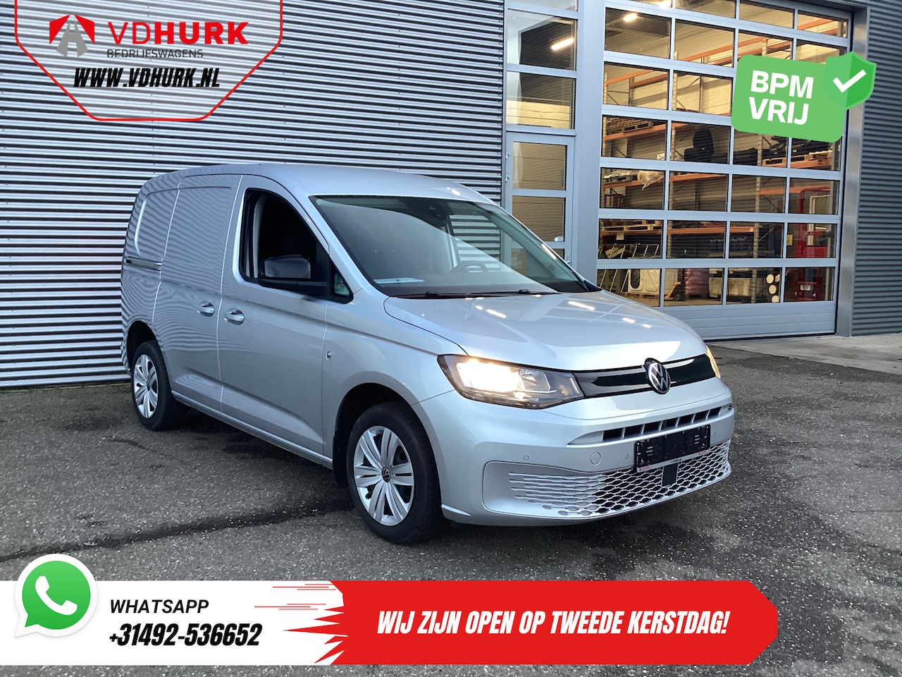 Volkswagen Caddy Cargo - 2.0 TDI 125 pk DSG Aut. Virtual Cockpit/ Carplay/ Standkachel/ Stoelverw./ Cruise/ Camera/ - AutoWereld.nl