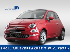 Fiat 500 C - 1.0 Hybrid Dolcevita | Apple CarPlay/ Android Auto | Parkeersensoren Achter | Climate Cont
