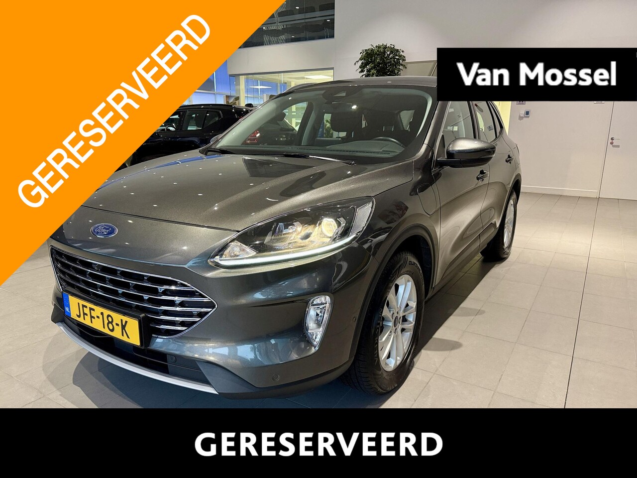 Ford Kuga - 2.5 PHEV Titanium Elektr. wegklapbare Trekhaak | Adaptieve Cruise Controle | Winter Pack - AutoWereld.nl