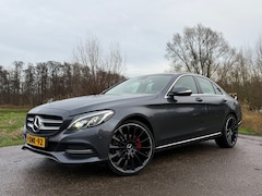 Mercedes-Benz C-klasse - 180 Edition / Airco / Navigatie / Elektrische Voorstoel / Cruise Control / LM-Velgen Zwart