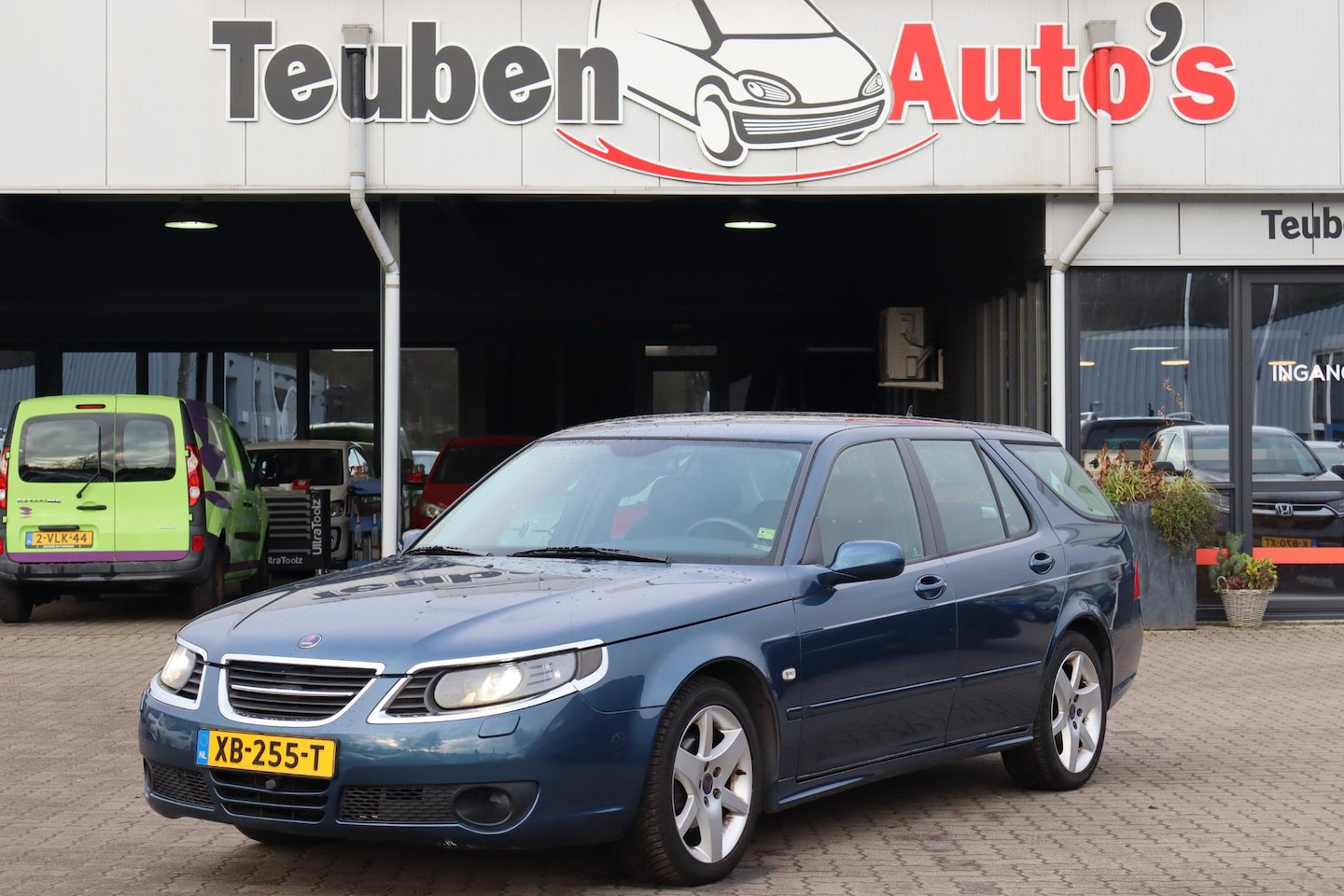 Saab 9-5 Estate - 2.0t Linear Standkachel, Stoelverwarming, Airco, Elektrische ramen, Cruise control - AutoWereld.nl