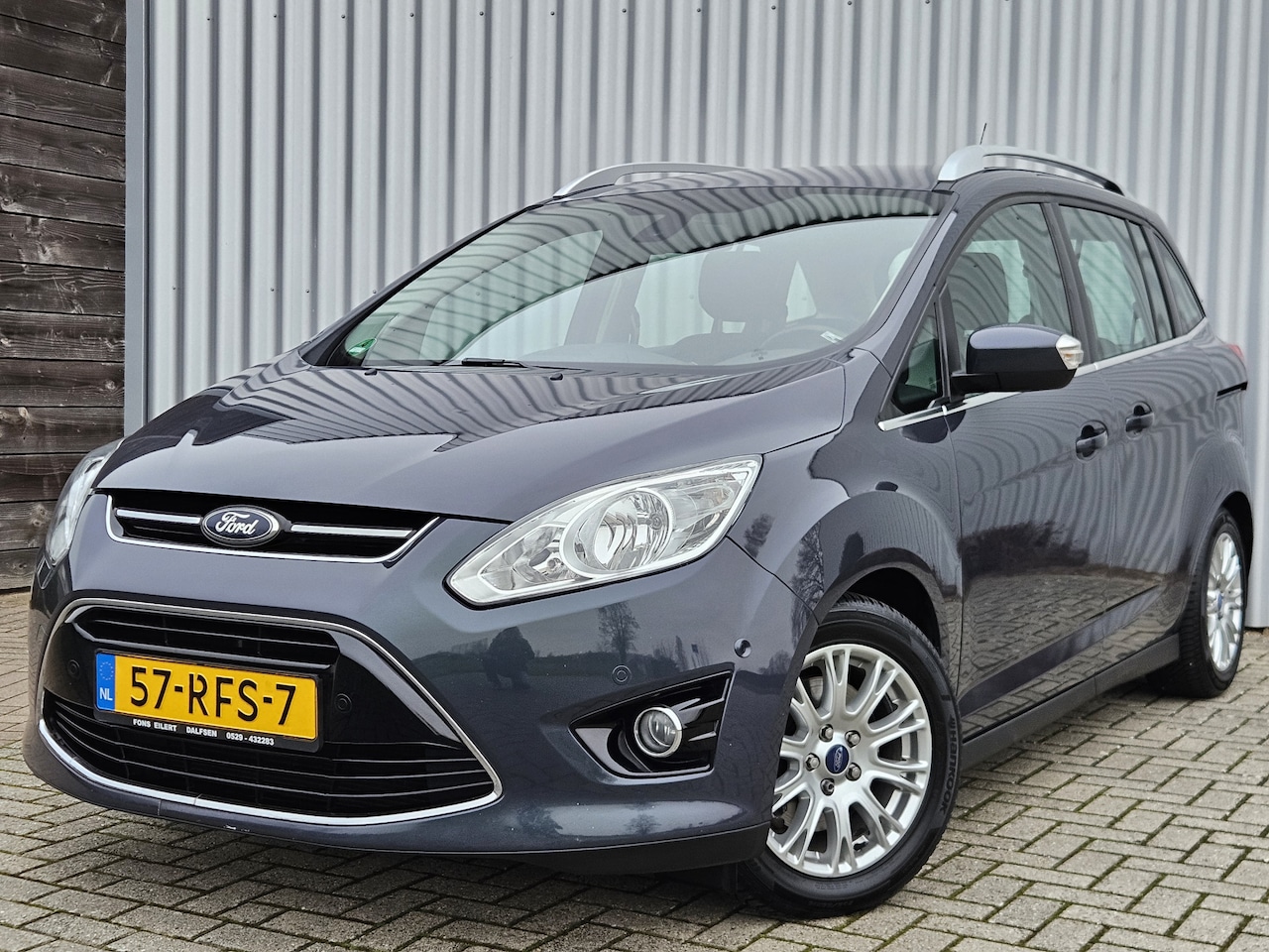 Ford Grand C-Max - 1.6 Titanium 7 Persoons /PDC/Cruise/Airco! - AutoWereld.nl