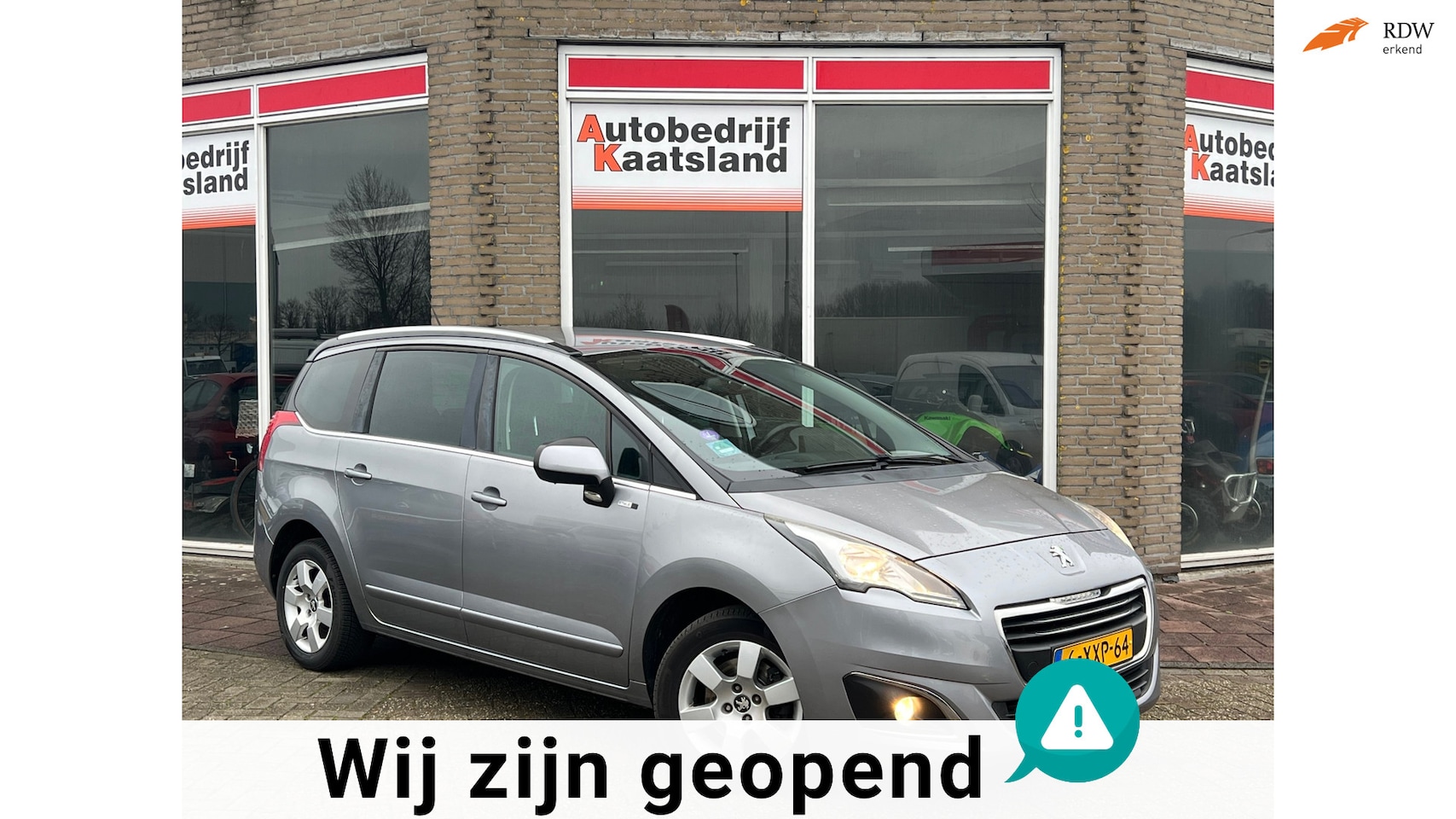 Peugeot 5008 - 1.6 T Style 7 Persoons - Camera - Goed onderhouden - APK: 11-2026 - 2014 - AutoWereld.nl