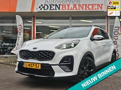 Kia Sportage - 1.6 T-GDI Black Edition Automaat BJ.2021 / Panodak / Leder / Navi / Camera / Keyless / 17"