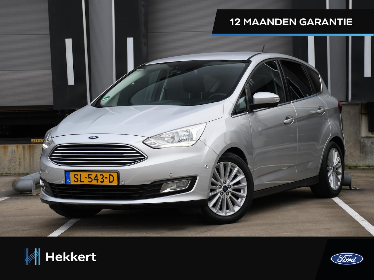 Ford C-Max - Titanium 1.0 125pk TREKHAAK | PDC + CAMERA | 17''LM | KEYLESS | NAVI | APPLE-CARPLAY - AutoWereld.nl