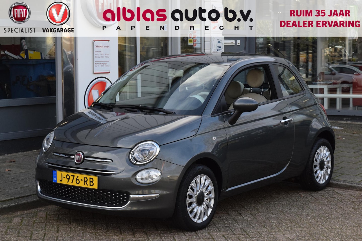 Fiat 500 - 1.0 Hybrid Lounge|Orig.NL|Unieke km.|Carplay - AutoWereld.nl
