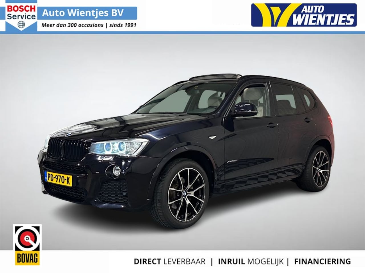 BMW X3 - xDrive28i Aut 180kw | High Exe M-Sport | Leer | Pano - AutoWereld.nl
