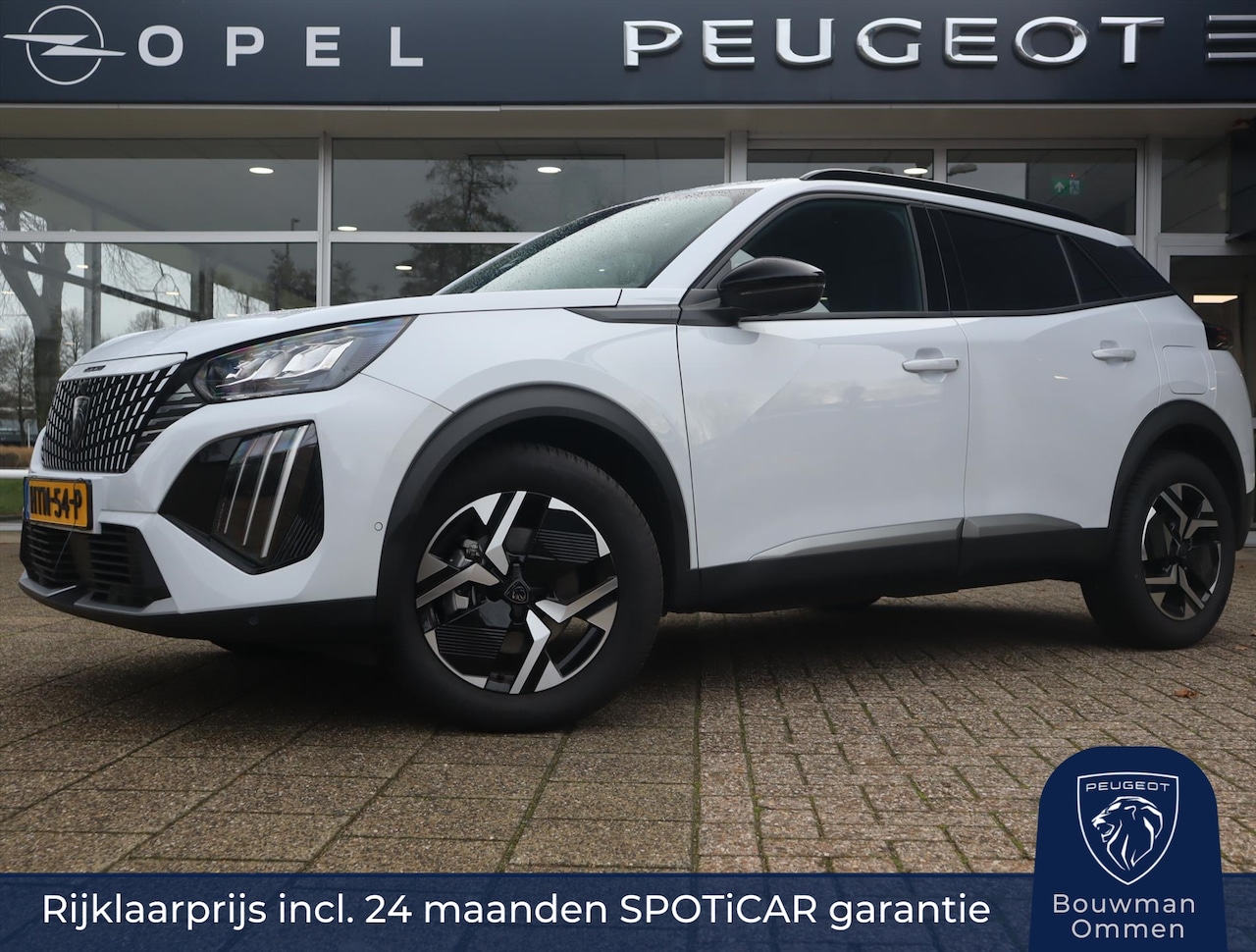 Peugeot 2008 - SUV Allure Hybrid 145pk e-DCS6 Automaat, Rijklaarprijs, Navigatie 360° Camera Keyless Entr - AutoWereld.nl