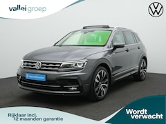 Volkswagen Tiguan - 2.0 TDI 150 pk DSG R-Line | Panoramadak | Trekhaak | Navigatie Discover Pro | Stuur-/achte
