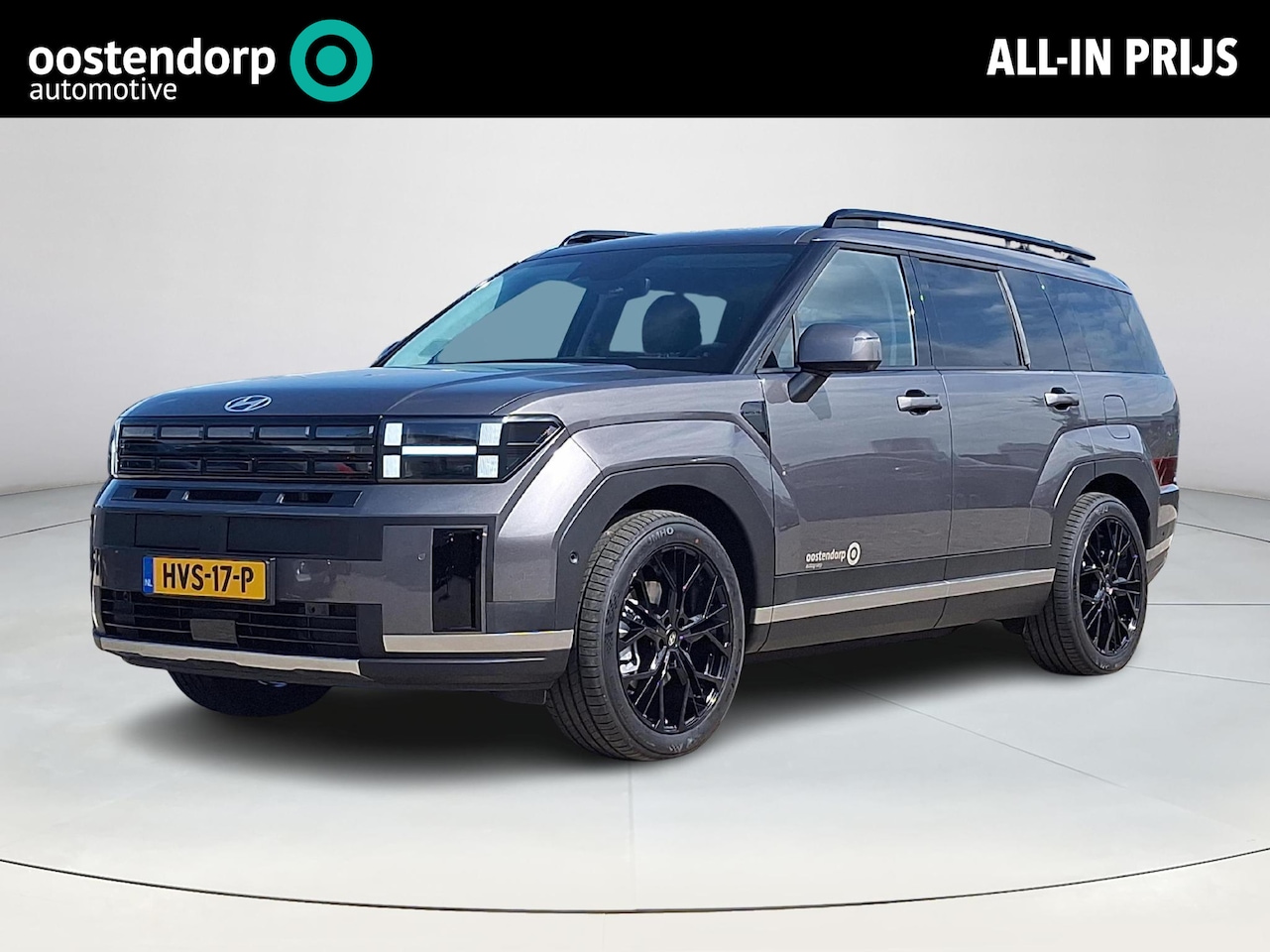 Hyundai Santa Fe - 1.6 T-GDI PHEV Premium 4WD 7p. | Apple Carplay/ Android Auto | Trekhaak | 20'' Glans zwart - AutoWereld.nl