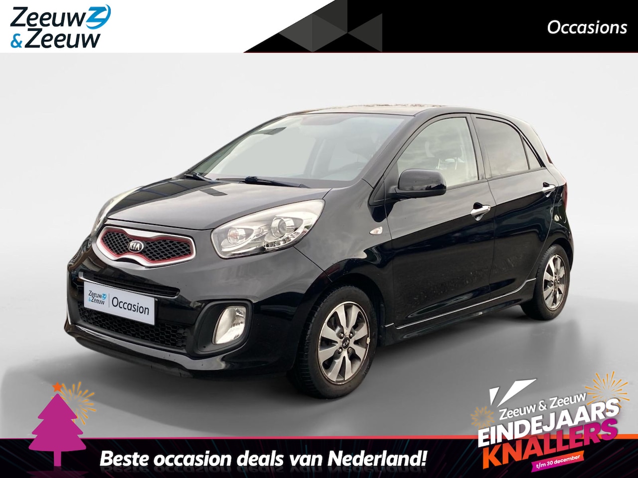 Kia Picanto - 1.0 CVVT X-treme | Climate control | Automatische verlichting | LM-velgen - AutoWereld.nl