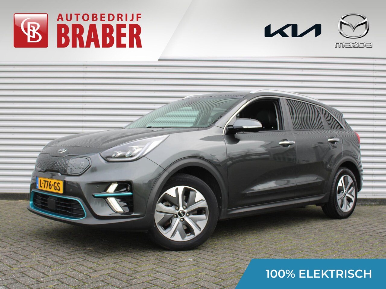 Kia e-Niro - DynamicPlusLine 64 kWh | Airco | Navi | Cruise | Camera | 17" LM | PDC | Keyless | - AutoWereld.nl