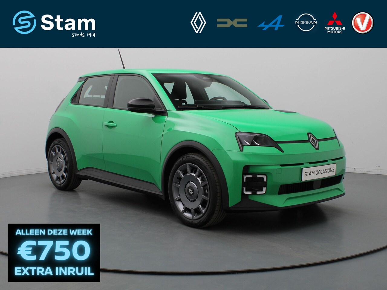 Renault 5 - 120pk urban range evolution 40 kWh Automaat Cruise | Climate | Carplay | Parkeersens. acht - AutoWereld.nl